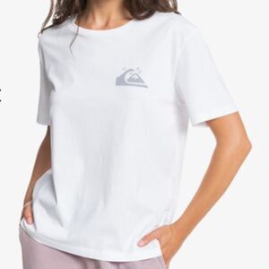 Quicksilver Standard - Organic T-Shirt for Women White S‎ NWT in packaging
